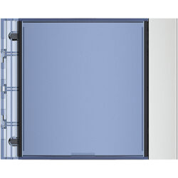 New Sfera - Frontal para módulo porta etiquetas - Alumínio - 352201